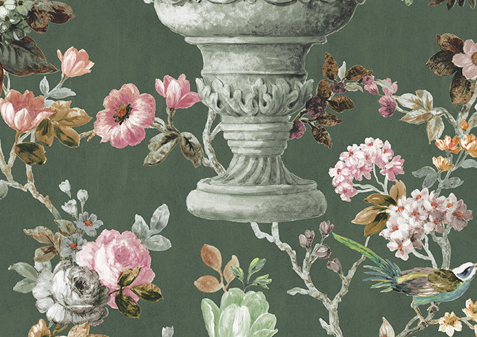Clarence, Parlour Green - Roller Blind - Image 6